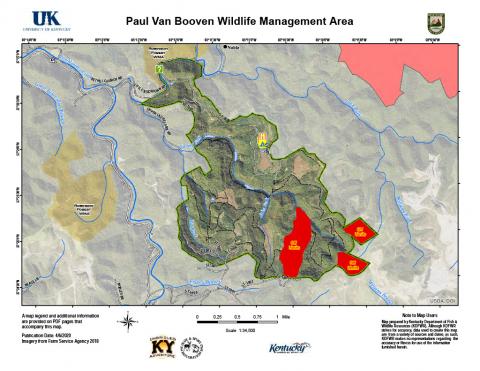 Paul Van Booven map